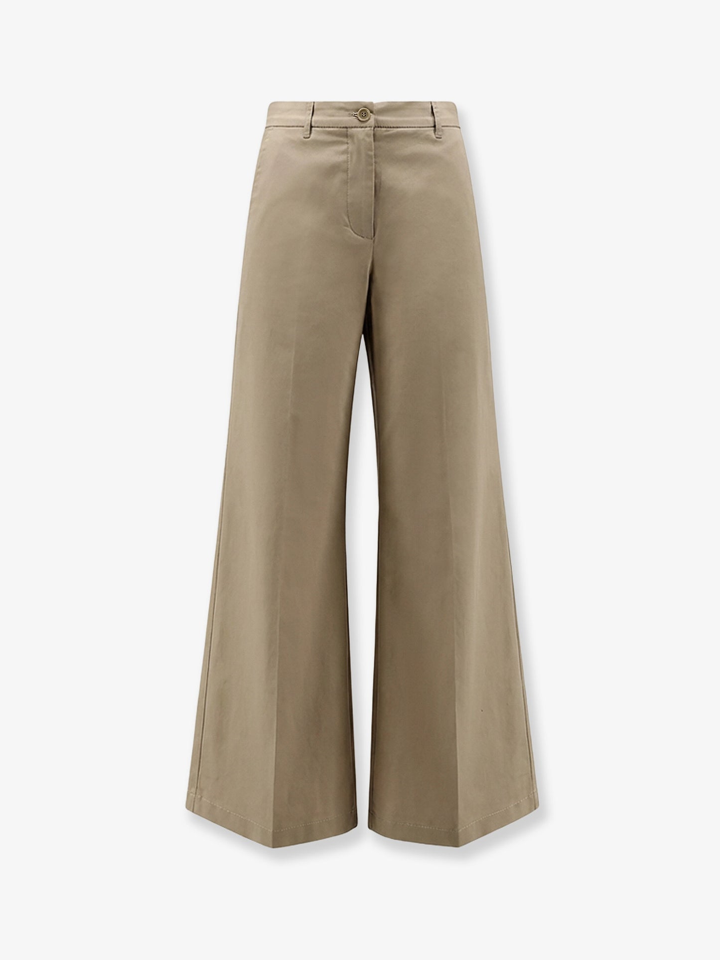 Stretch cotton trousers