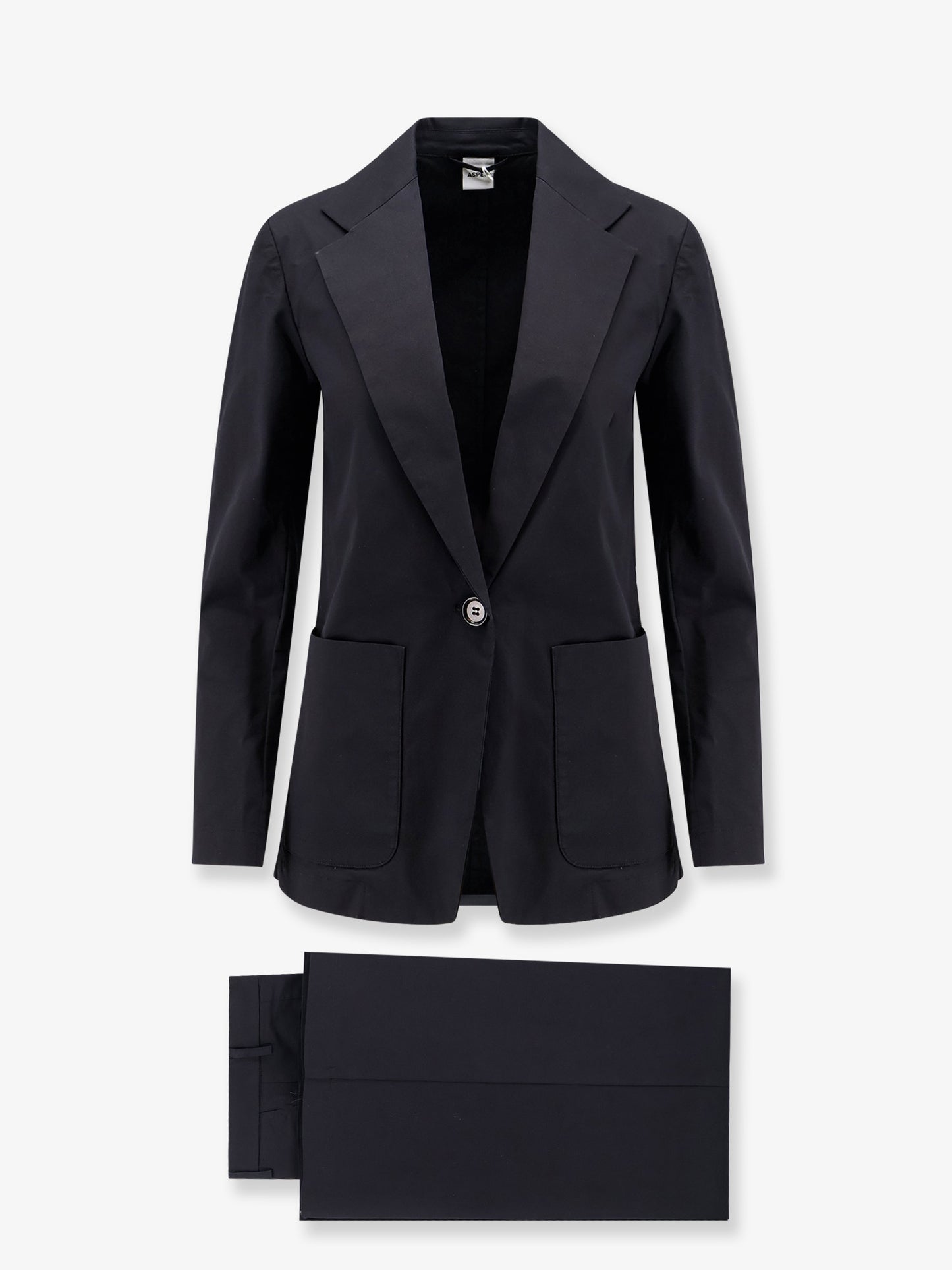Stretch cotton suit