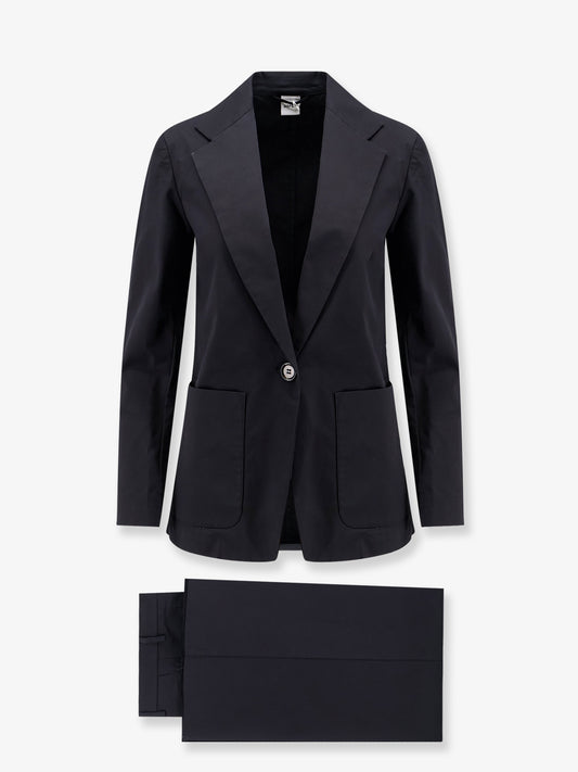 Stretch cotton suit