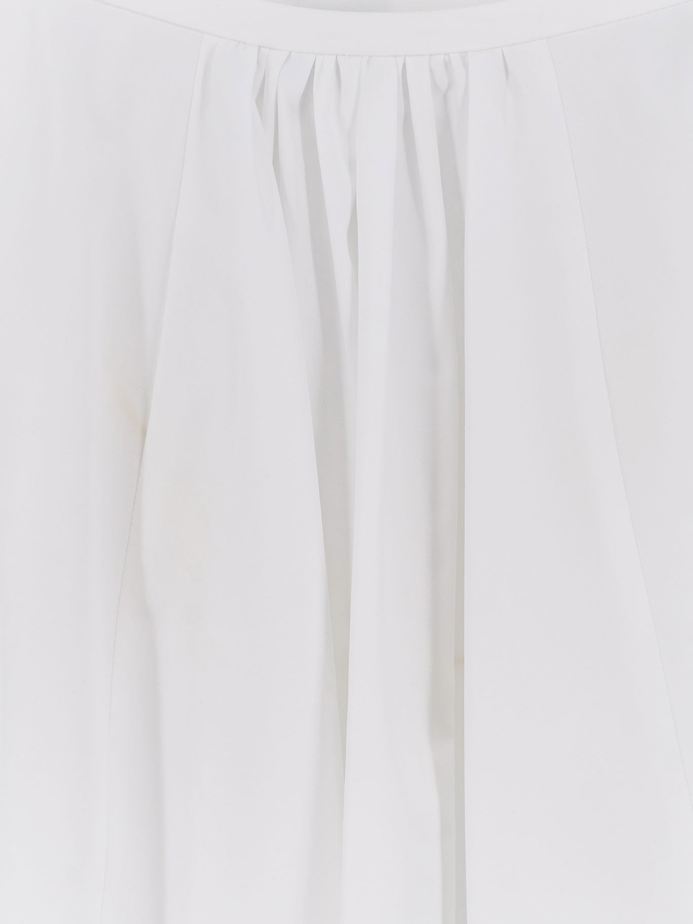 Cotton long skirt
