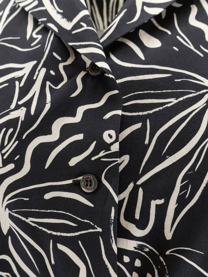 Printed cotton chemisier dress thumbnail