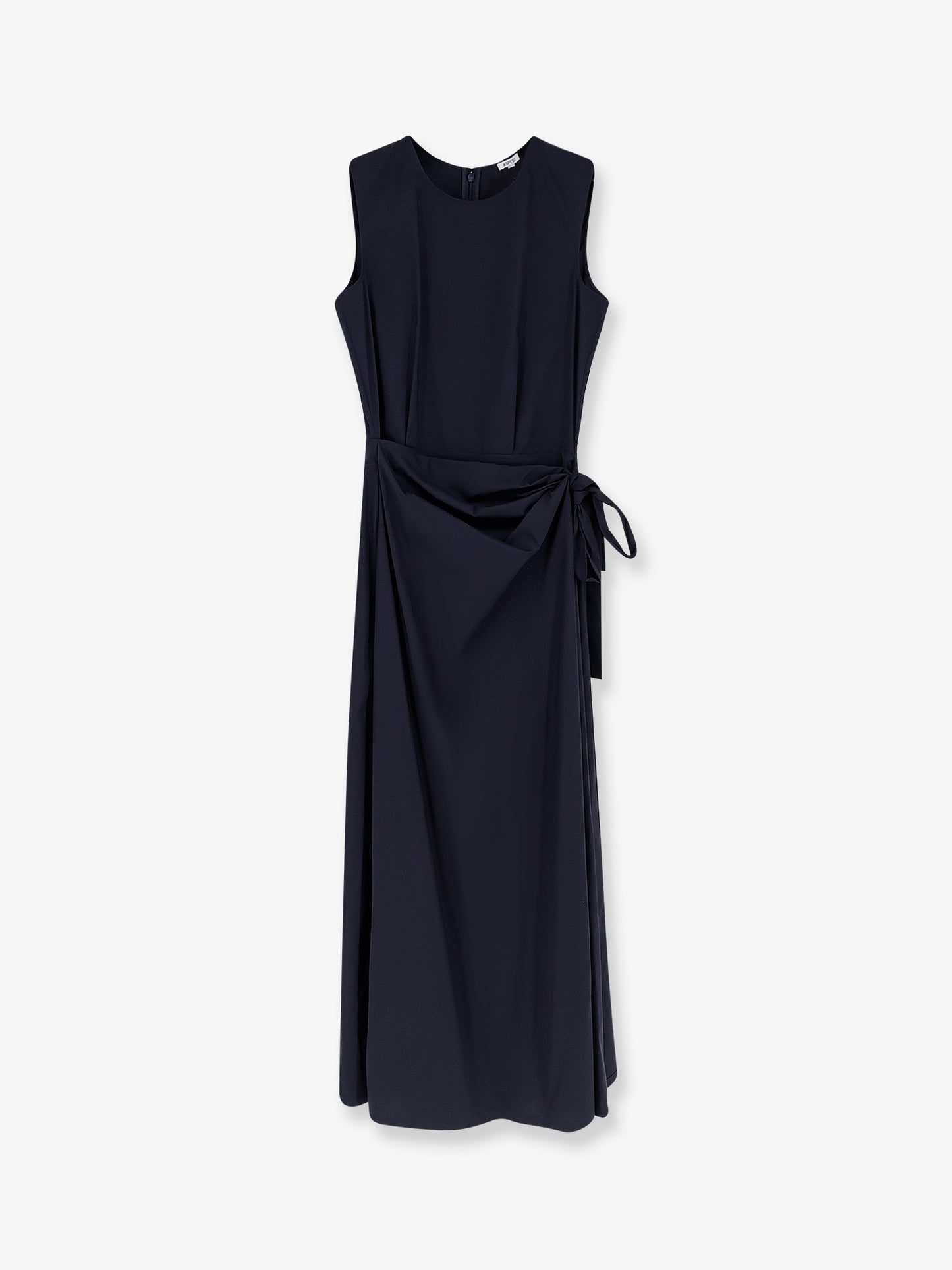 Cotton blend long dress