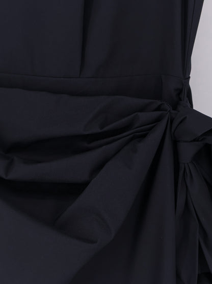 Cotton blend long dress thumbnail