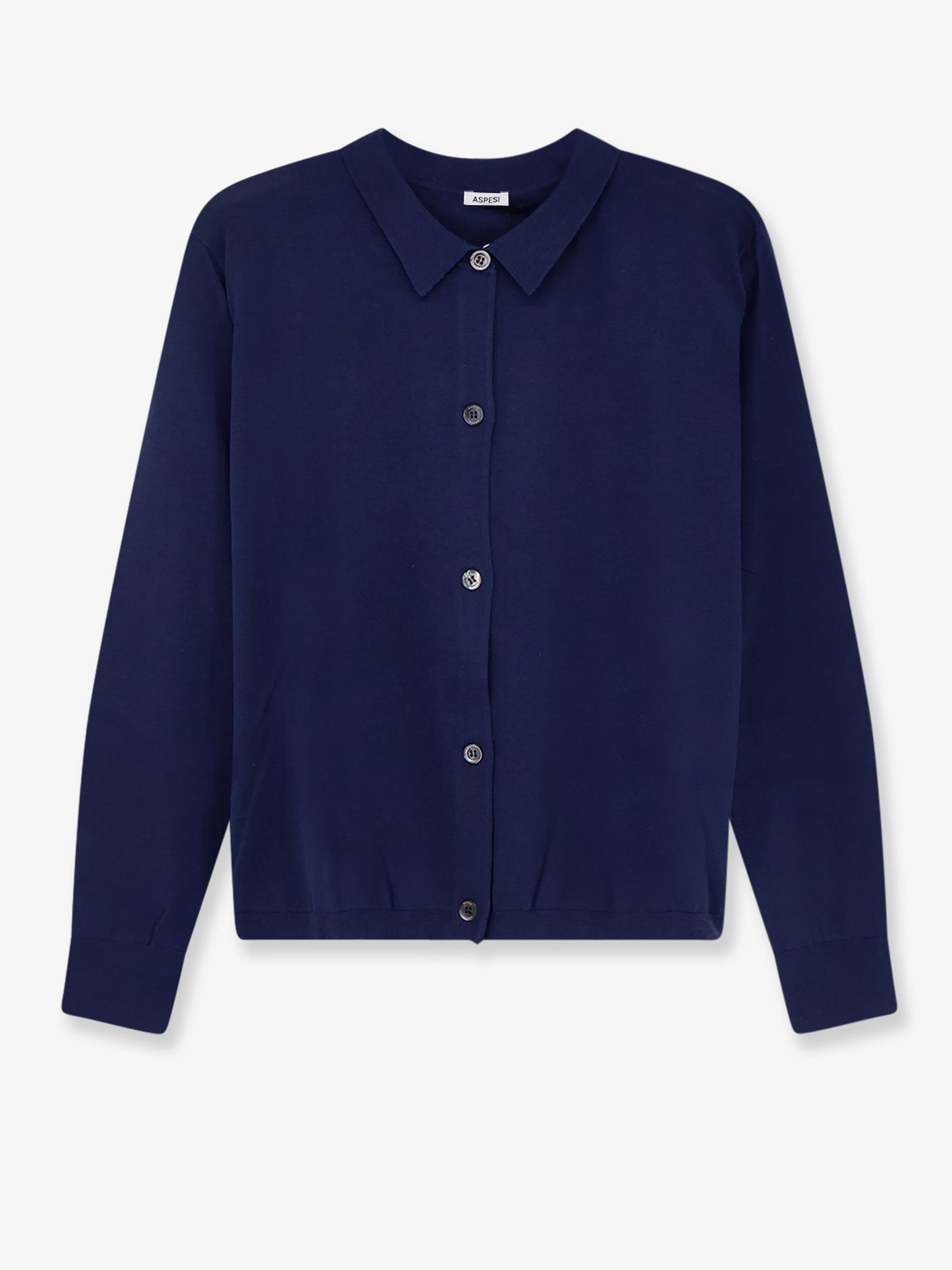 Cotton, silk and linen blend cardigan