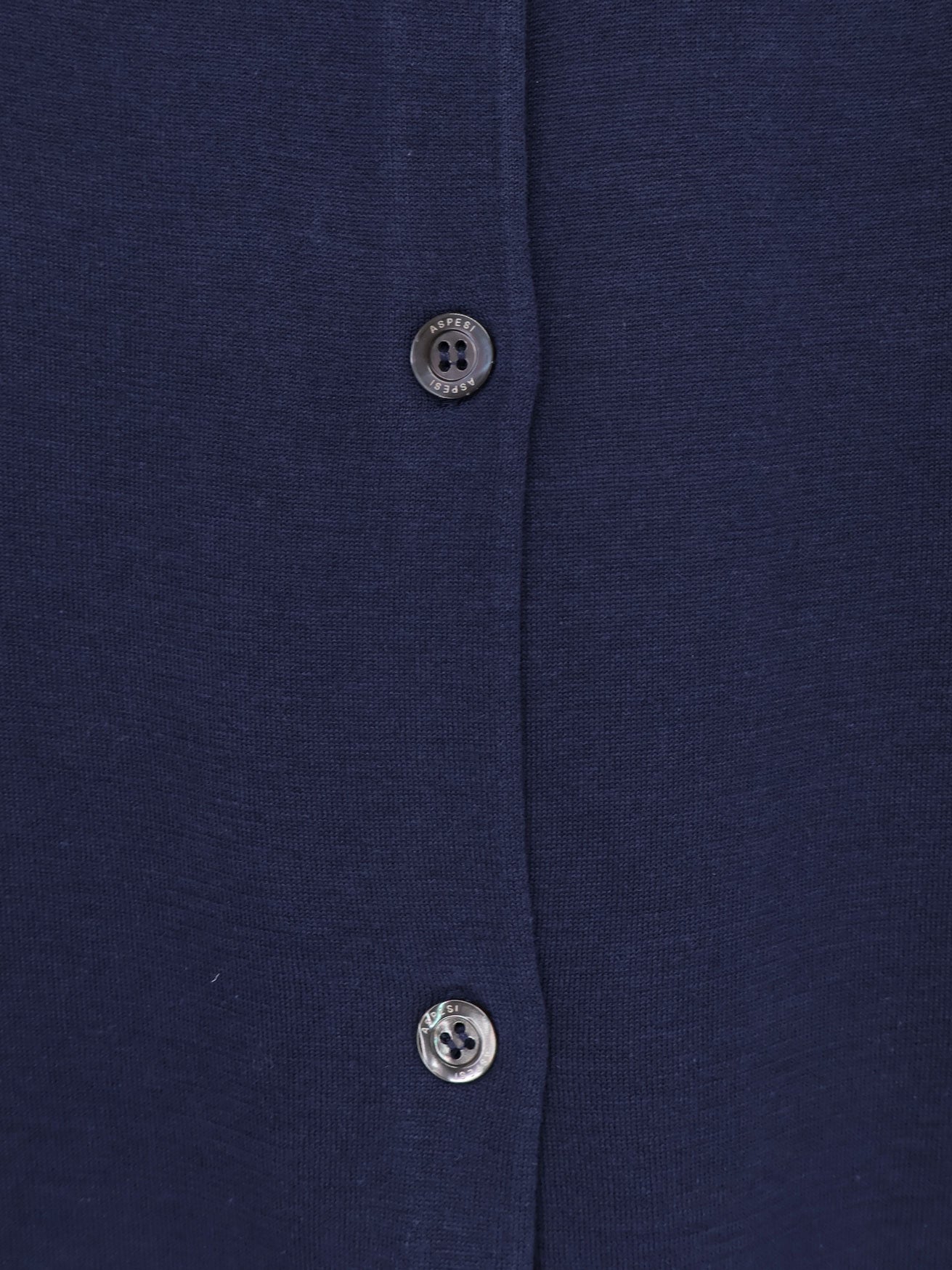 Cotton, silk and linen blend cardigan