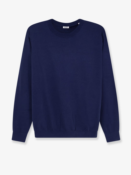 Cotton, silk and linen sweater