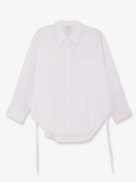 Oversize cotton shirt
