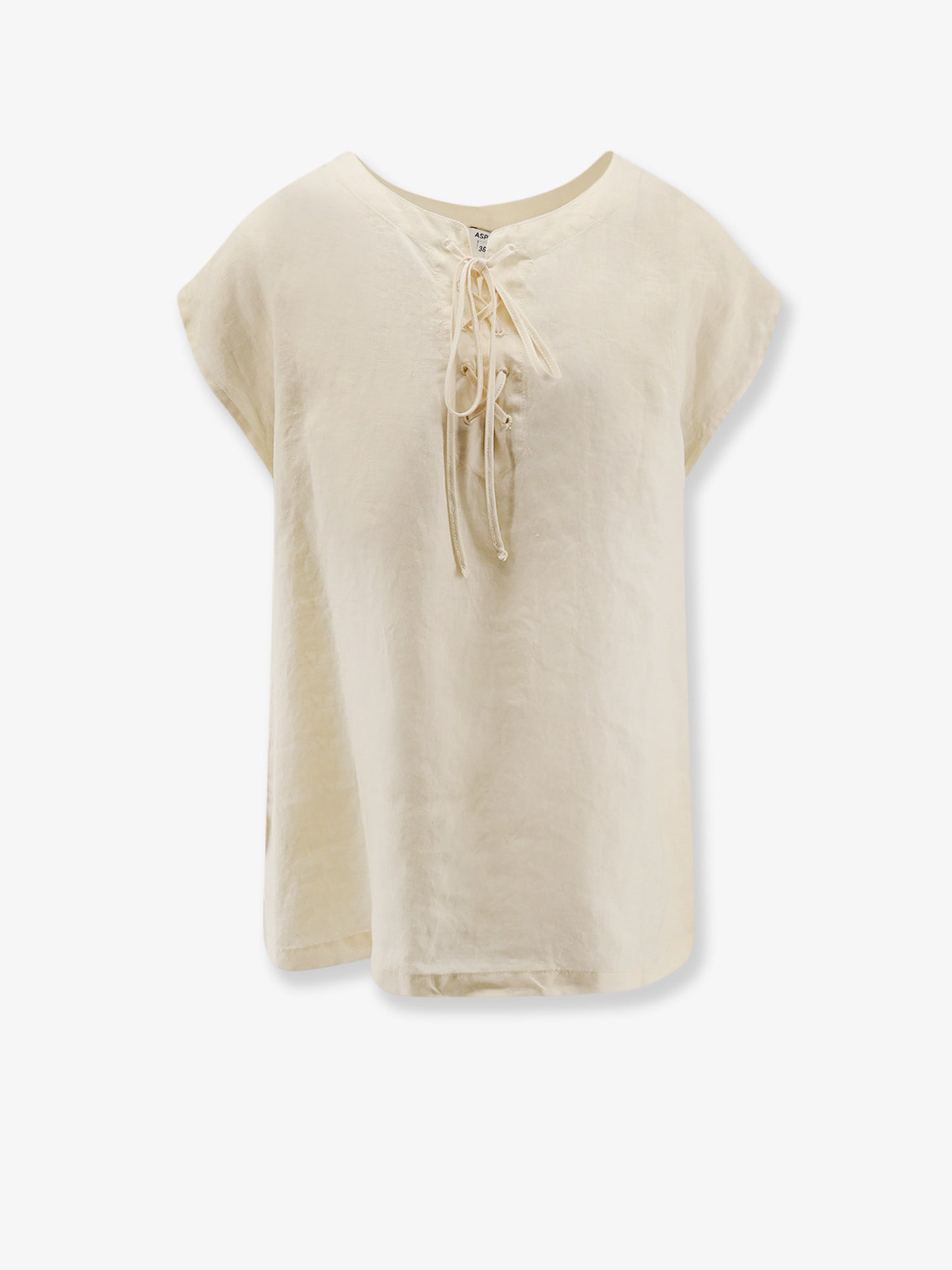 "Vissuto" linen shirt