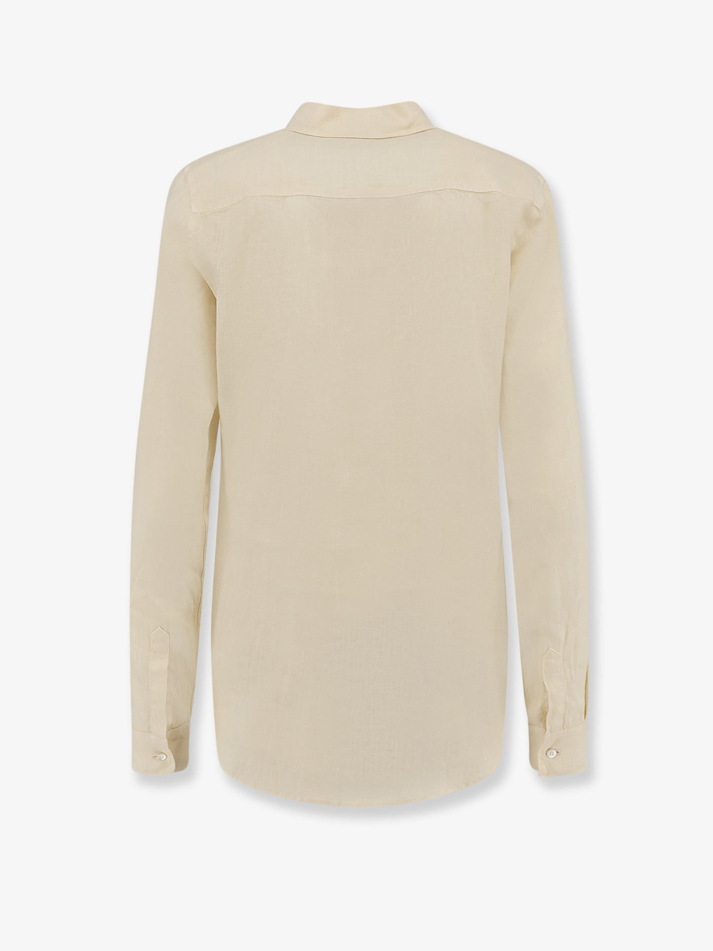 "Vissuto" linen shirt