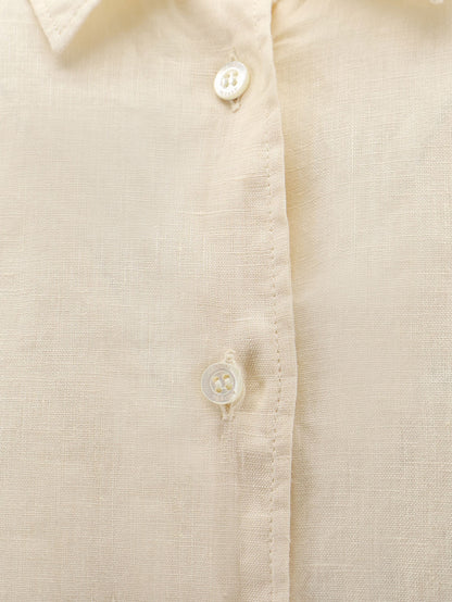 "Vissuto" linen shirt thumbnail