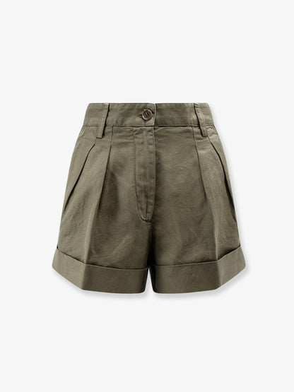 Cotton and linen shorts thumbnail
