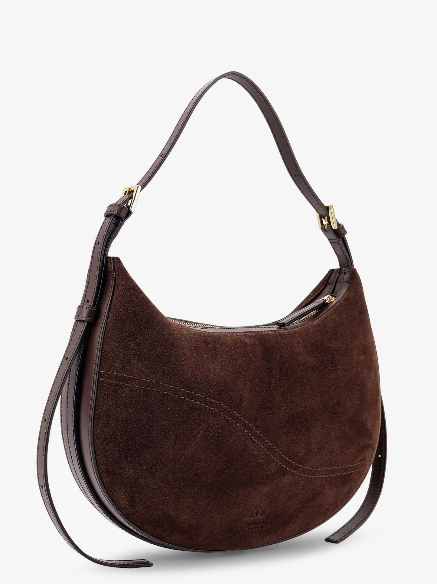 Liveri suede shoulder bag