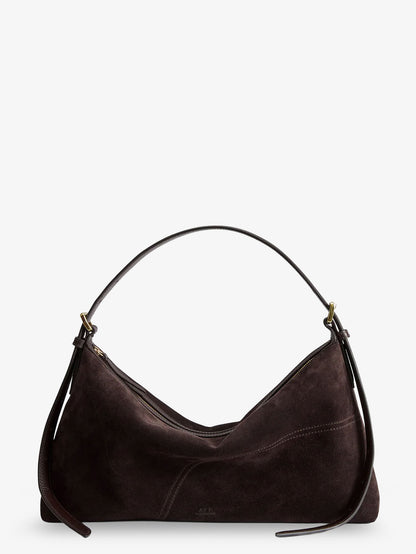 Castellare suede shoulder bag thumbnail
