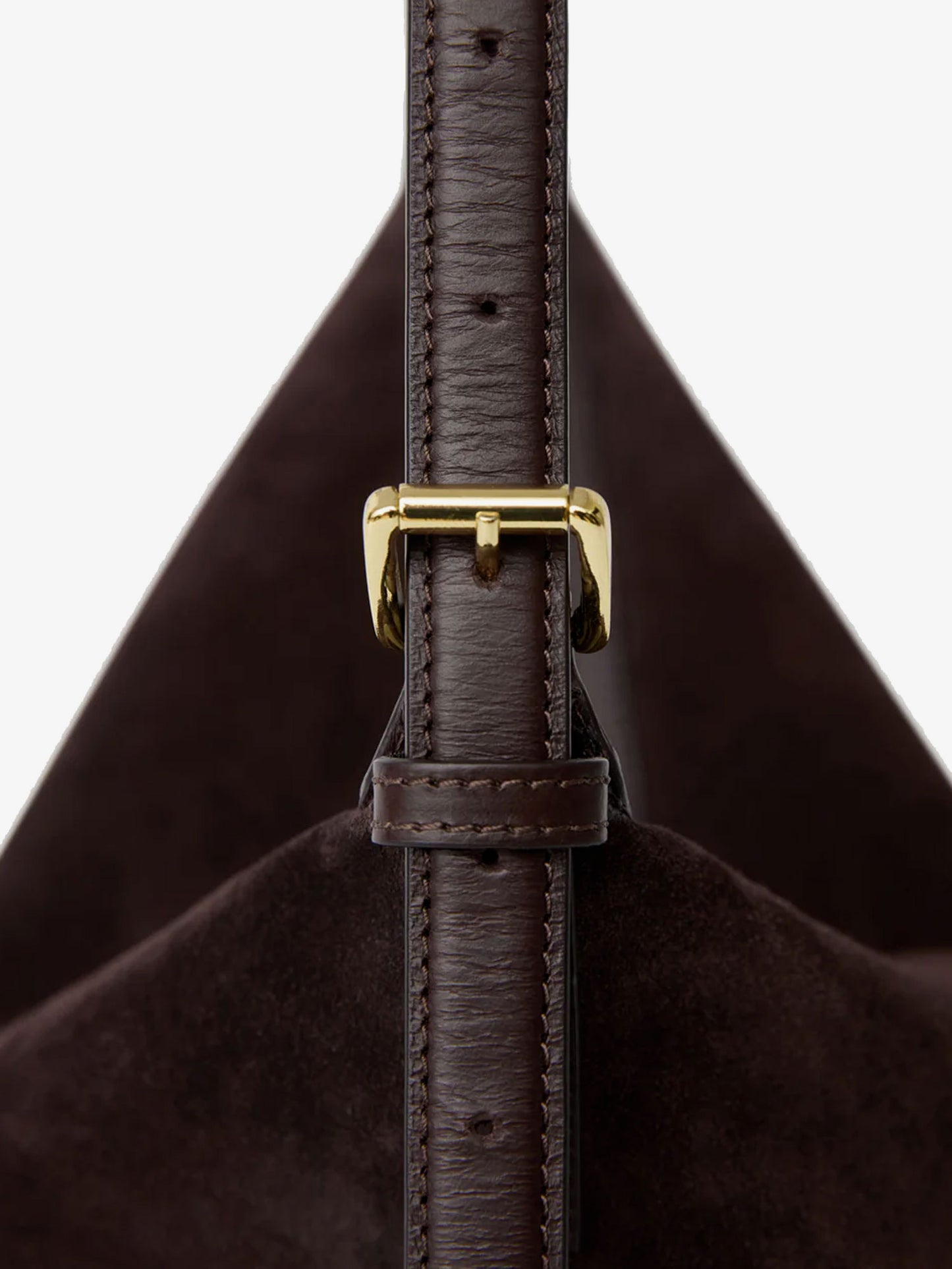 Castellare suede shoulder bag