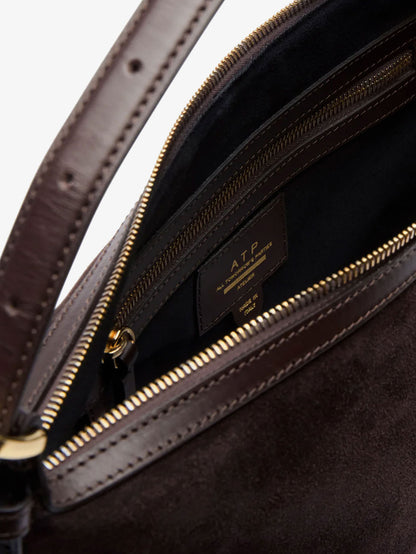 Castellare suede shoulder bag thumbnail