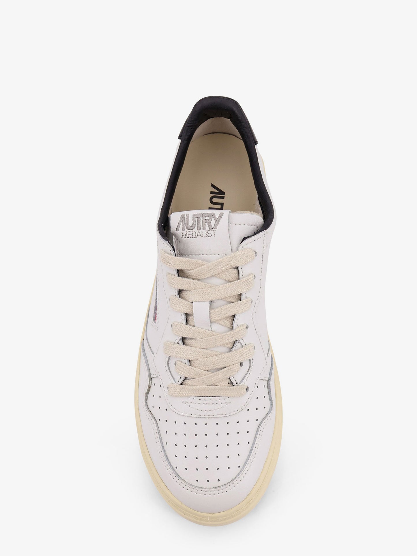 Medalist leather sneakers with side print