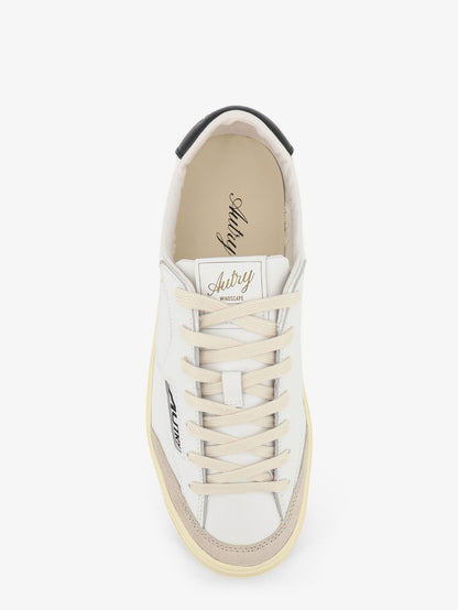 Windscape leather sneakers with suede insert thumbnail