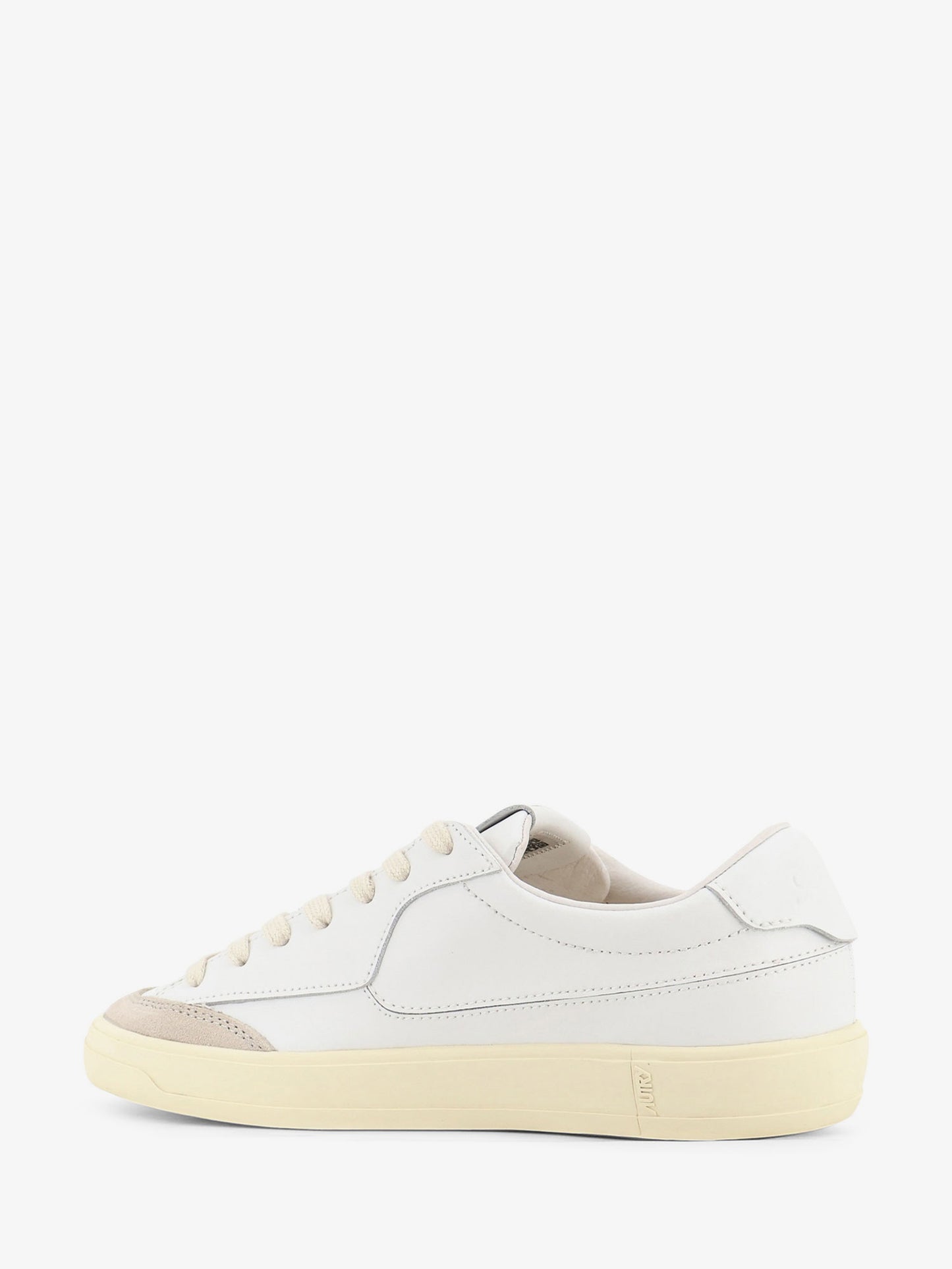Windscape leather sneakers with suede insert