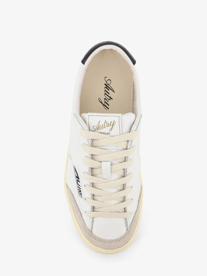 Sneakers Windscape in pelle con inserto in suede thumbnail