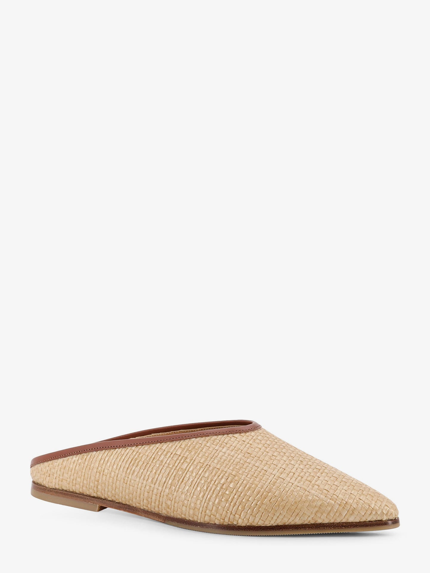 Raffia sandals