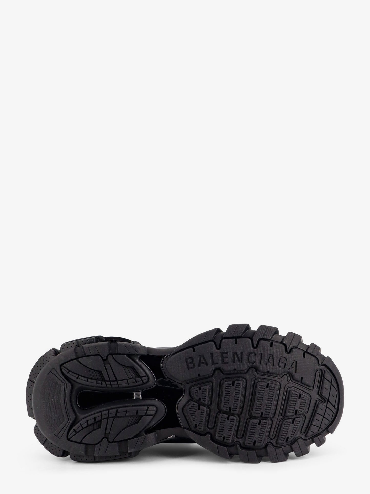 Track nylon and mesh sneakers