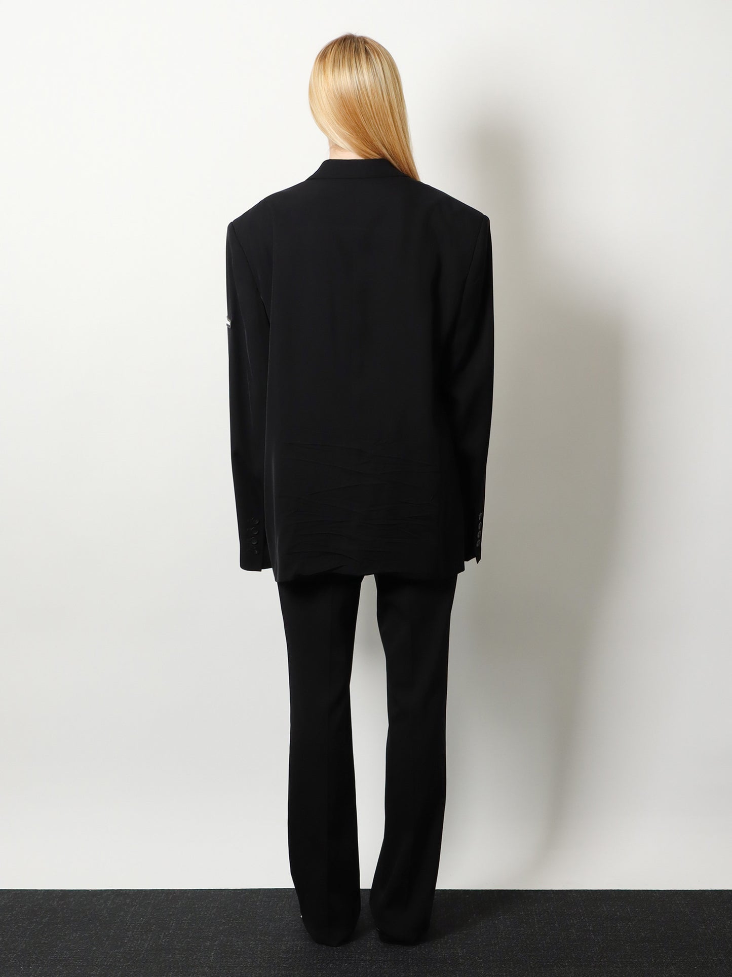 Washed SB viscose blazer