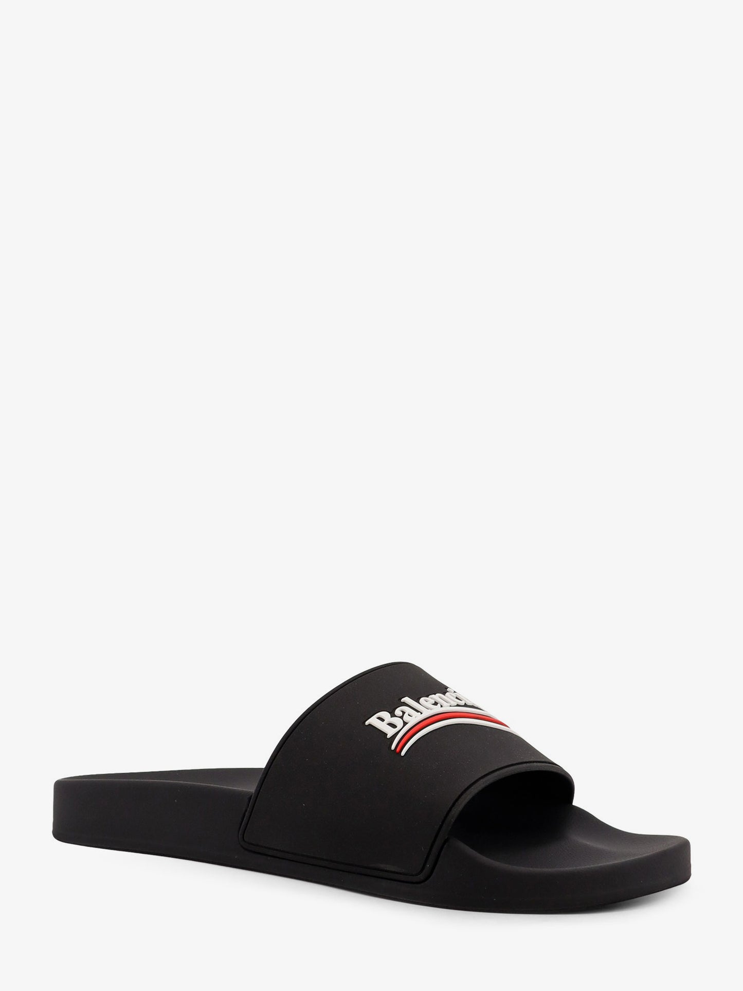 Rubber Pool sandals with logo on the front