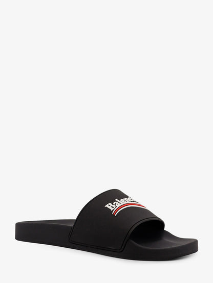 Rubber Pool sandals with logo on the front thumbnail