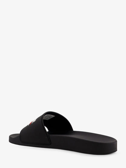Rubber Pool sandals with logo on the front thumbnail
