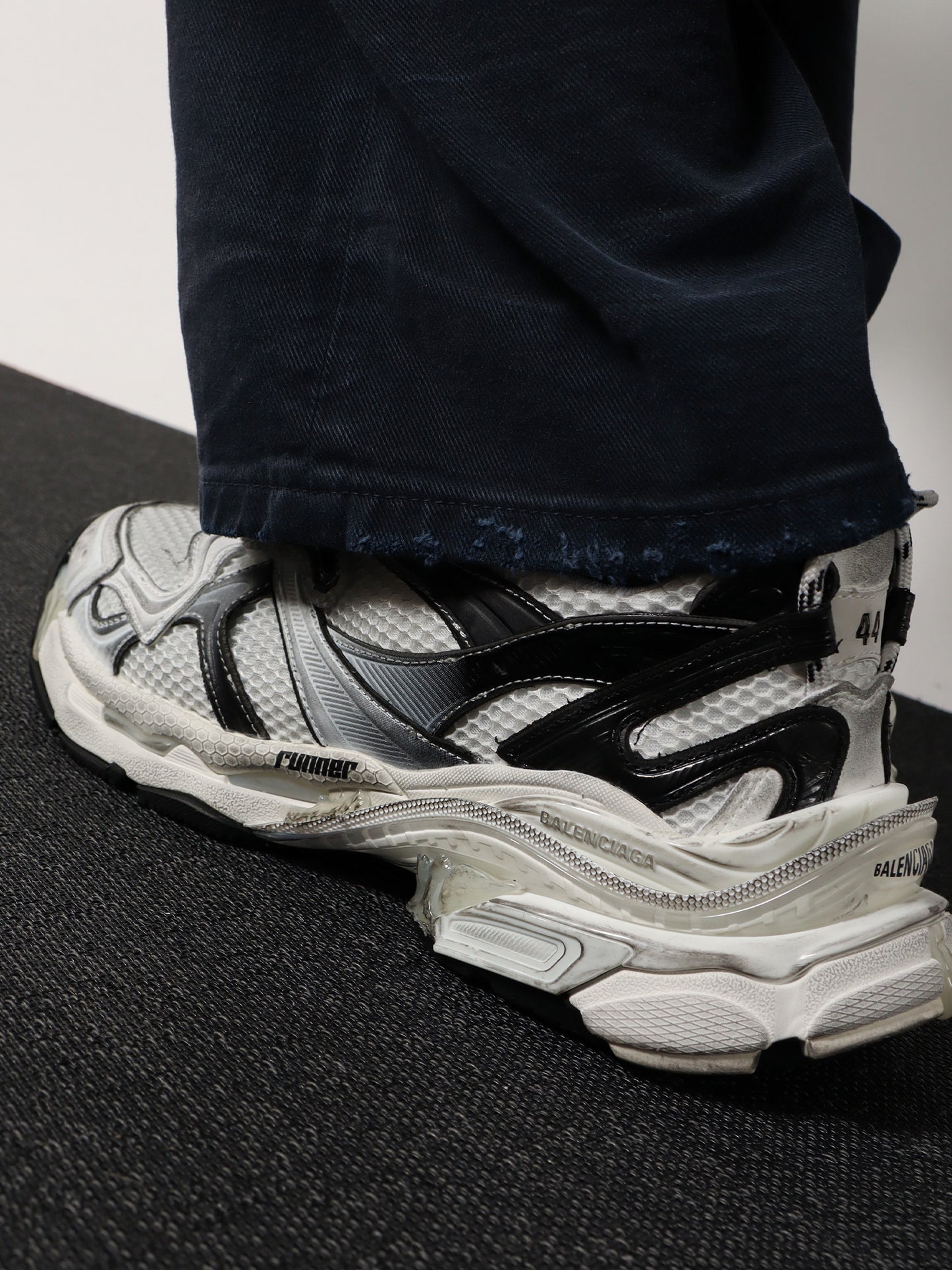 Mesh and nylon Runner 2 sneakers