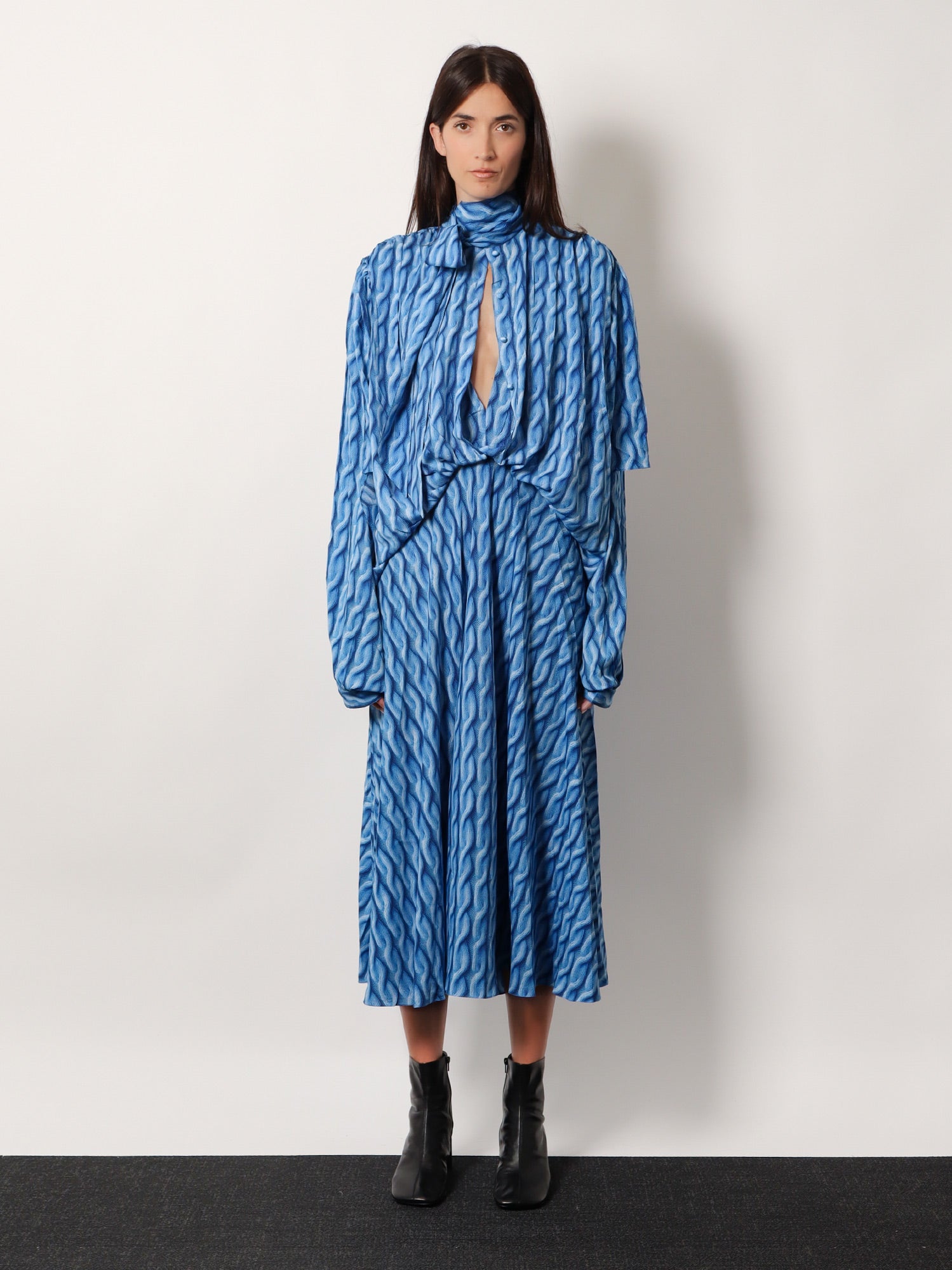 balenciaga maxi dress Balenciaga Lingerie Maxi Dress - Black - Women's - XS