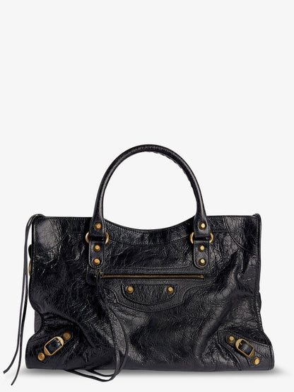 Le City M leather shoulder bag thumbnail