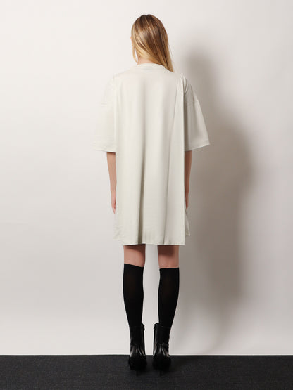 Cotton jersey Semi fitted short dress thumbnail