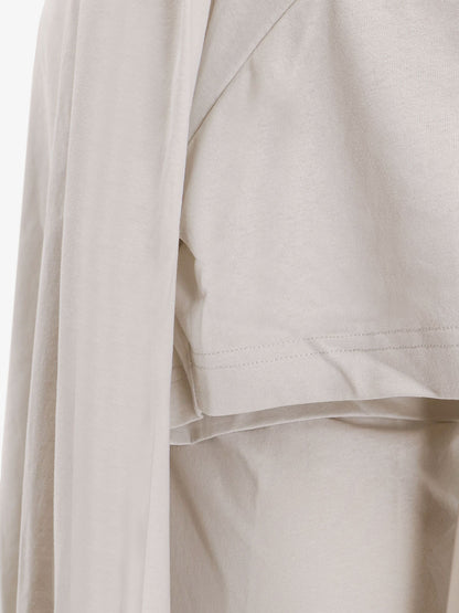 Cotton jersey Semi fitted short dress thumbnail