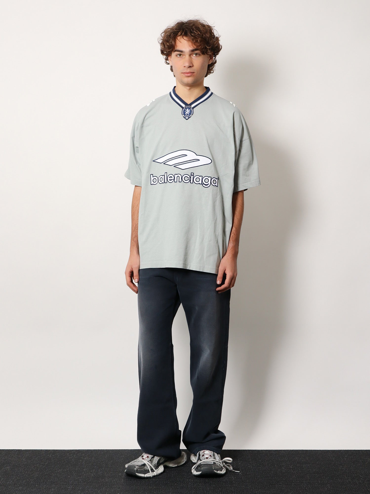 3B Football jersey t-shirt BALENCIAGA - Nugnes1920