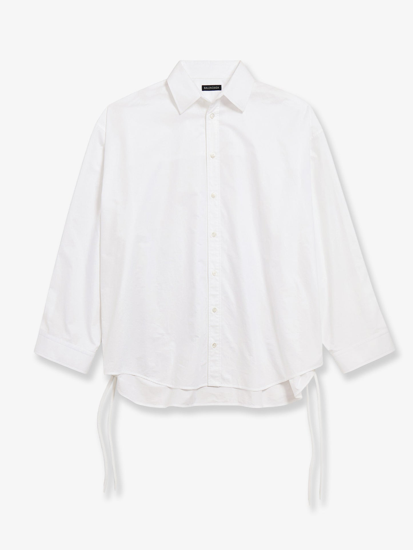 Camicia Lace-Up in cotone