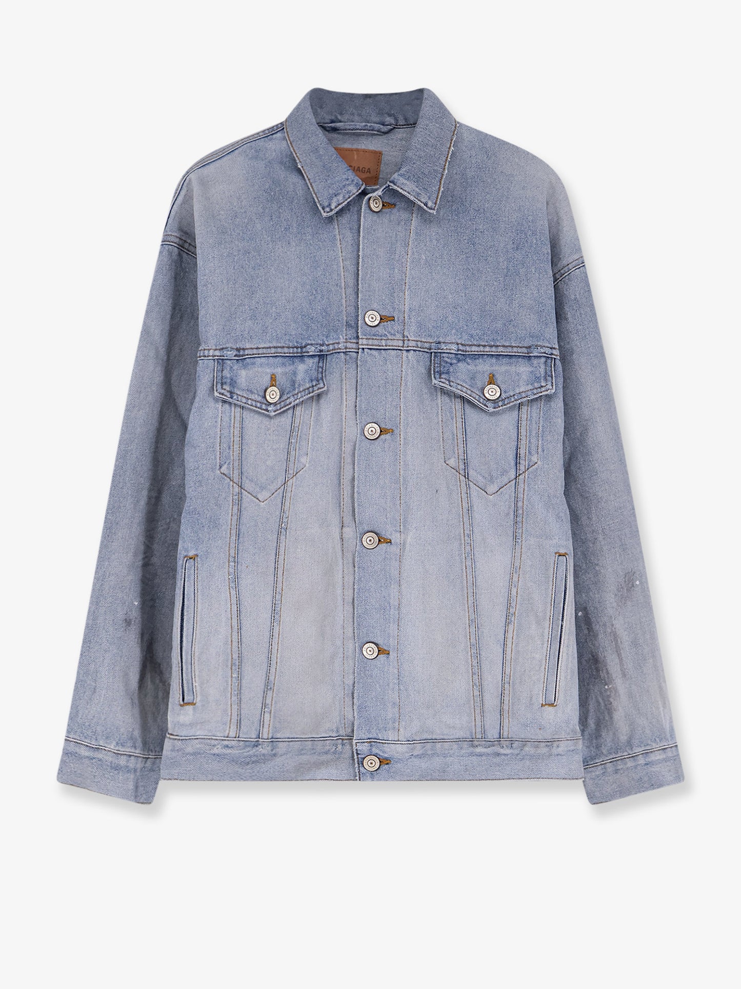 Washed out denim jacket