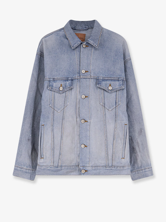 Washed out denim jacket