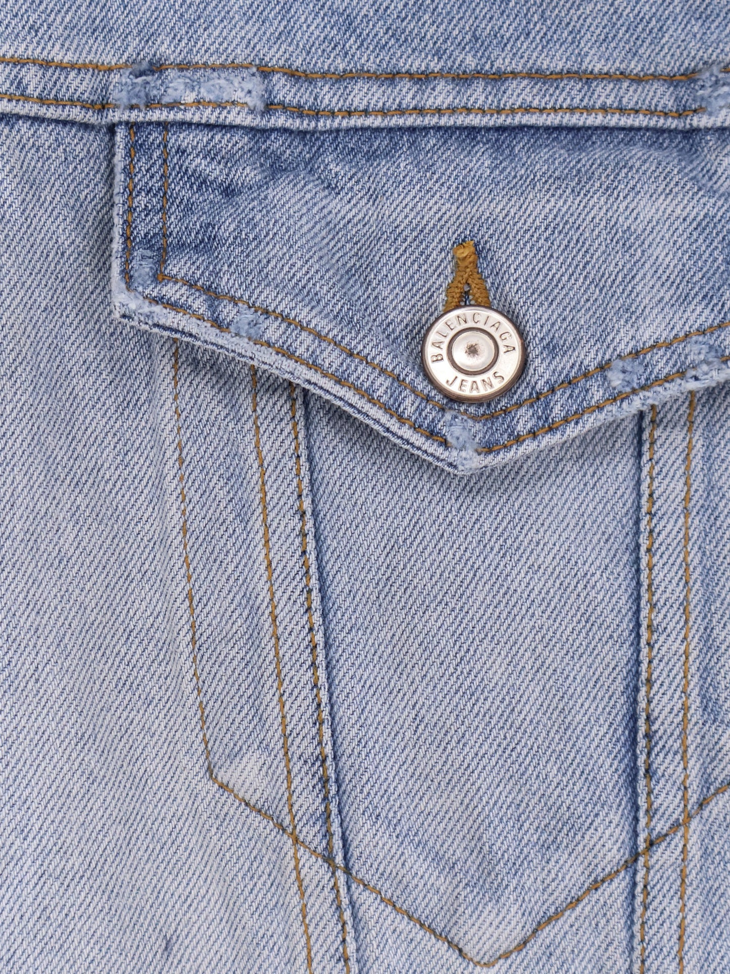 Washed out denim jacket