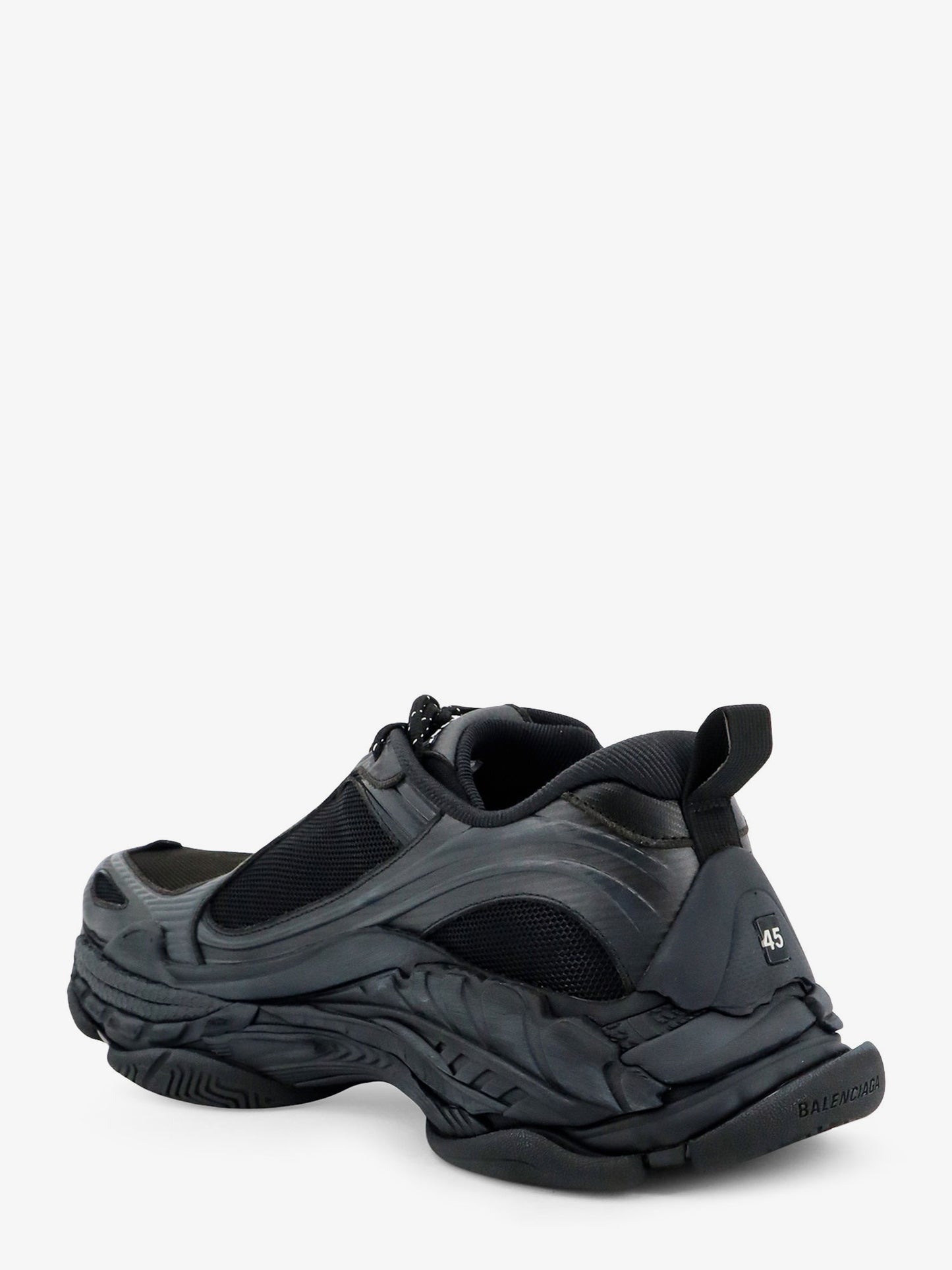 Triple S.2 Gradient mesh sneakers with used-effect nylon inserts