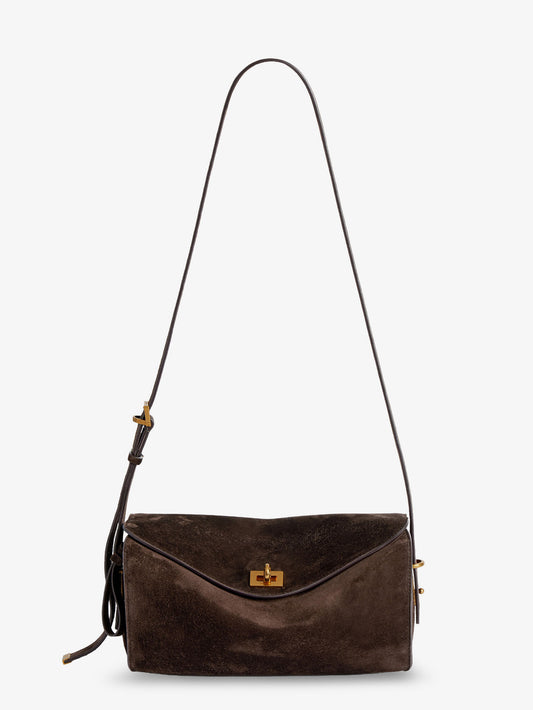 Le 7 Medium suede shoulder bag