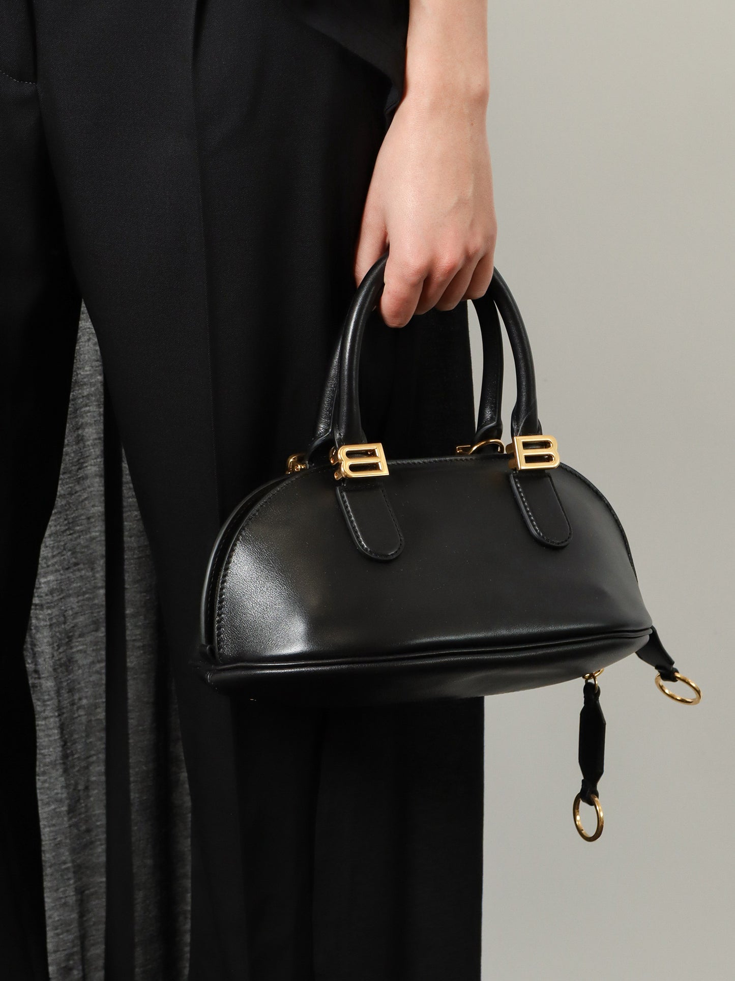Bowling Bolero leather handbag