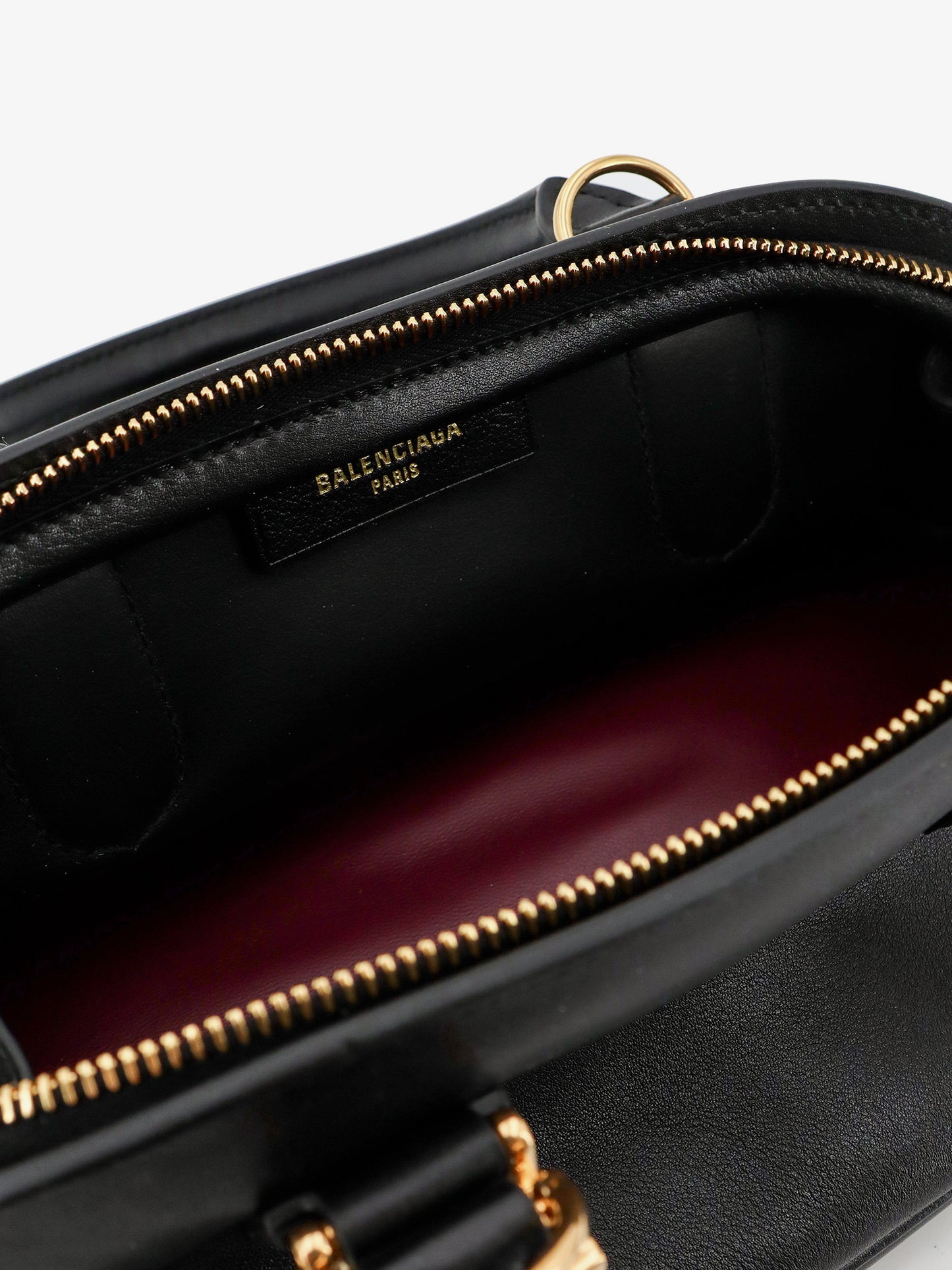 Bowling Bolero leather handbag