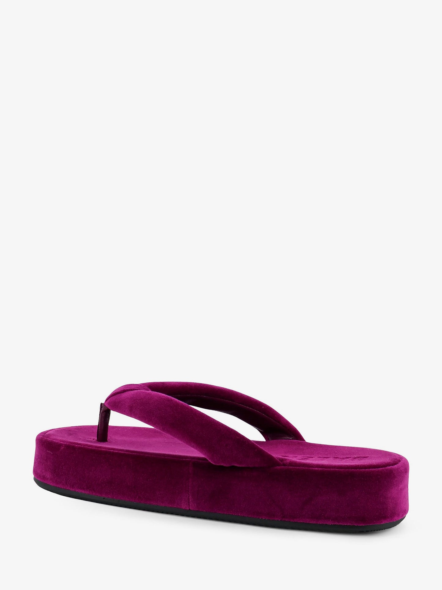 Jet Lag Stretch Velvet Sandals