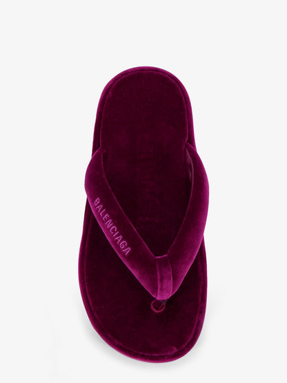 Jet Lag Stretch Velvet Sandals thumbnail