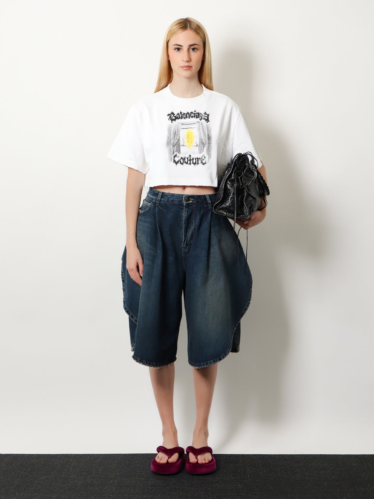 Cotton Bermuda shorts