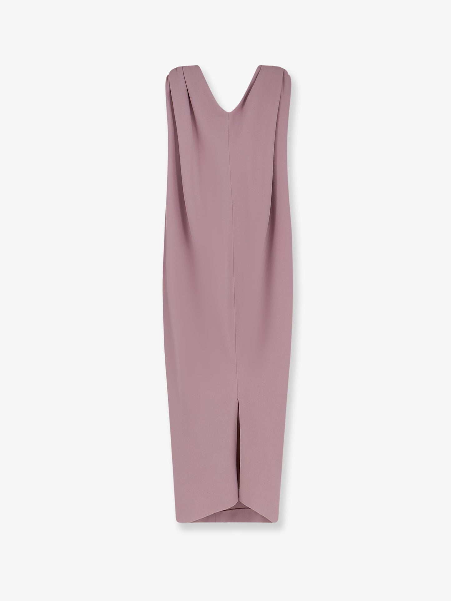Midi Sack silk and wool dress