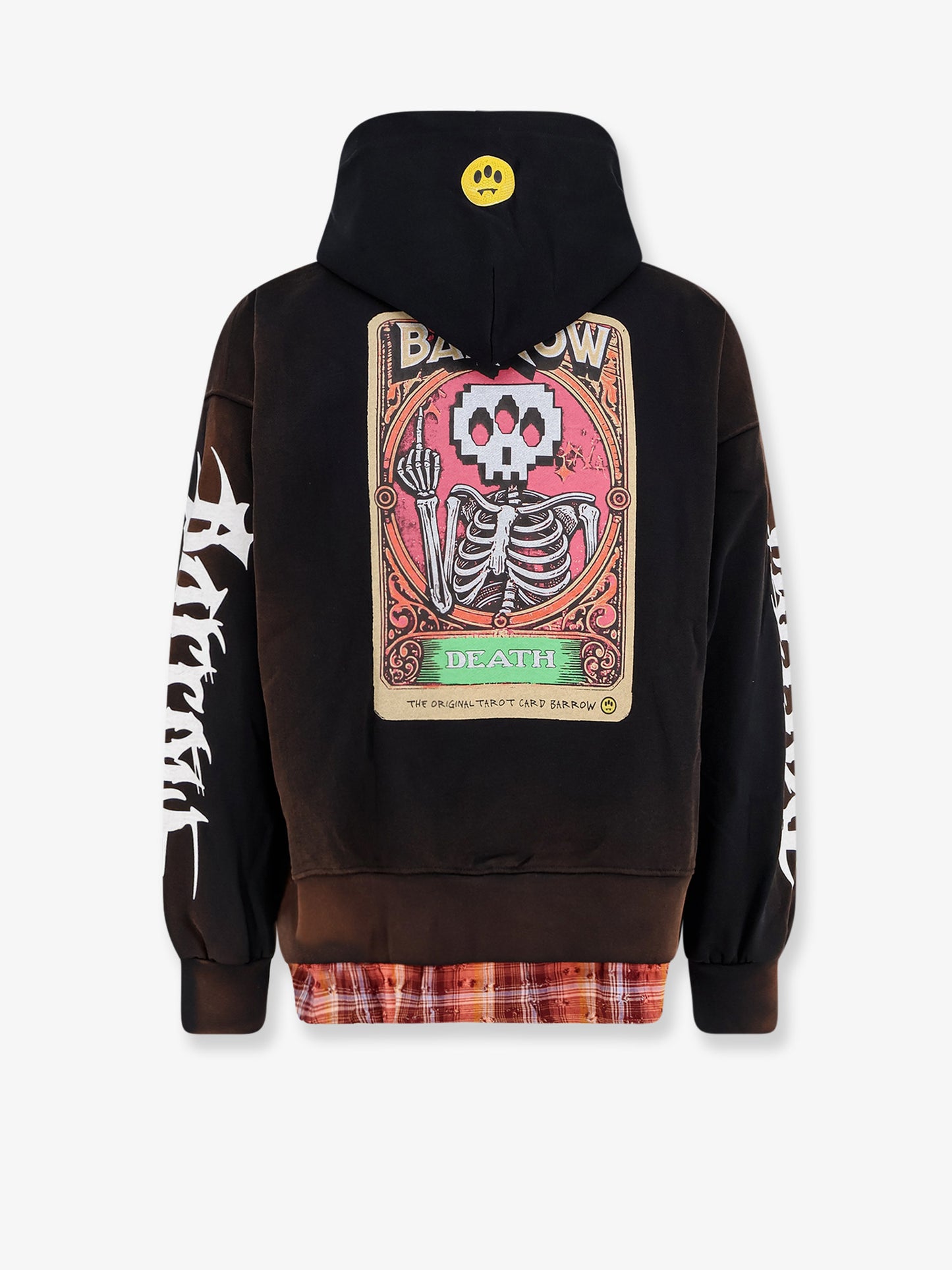 Cotton sweatshirt with logo on the front