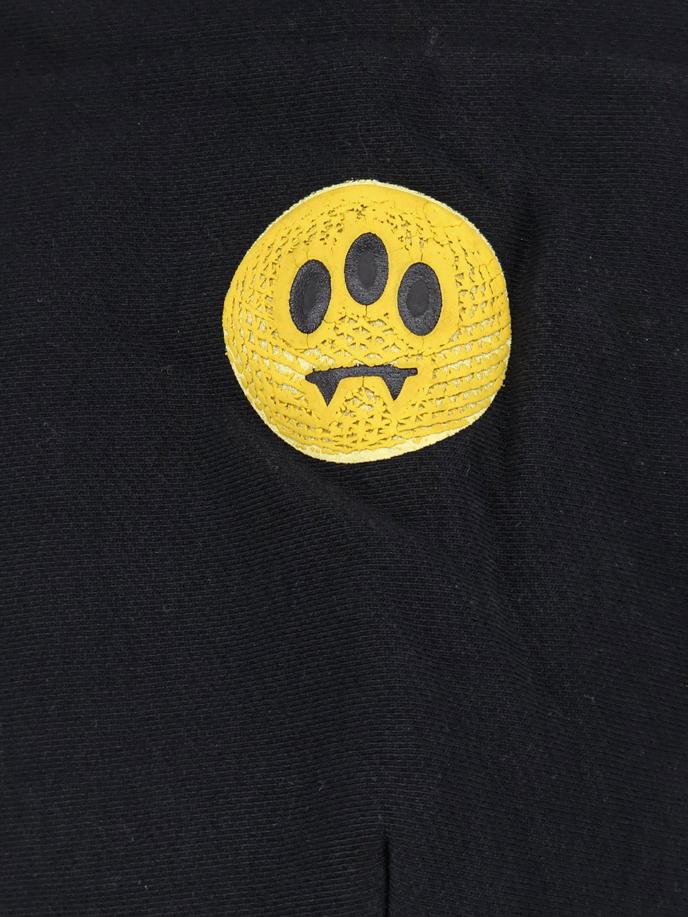 Cotton sweatshirt with logo on the front