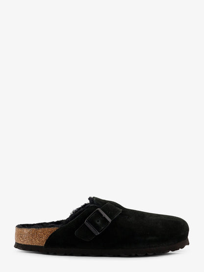 Boston VL/Shearling suede mule thumbnail
